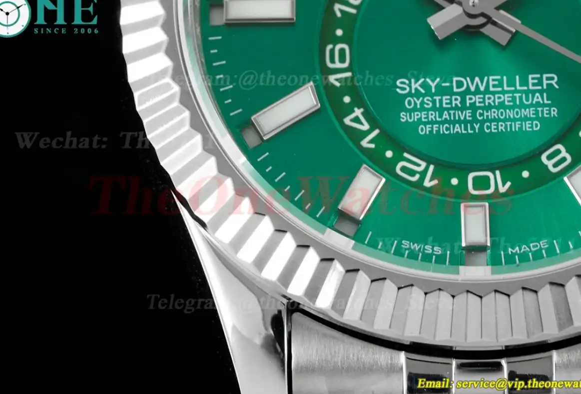 SkyDweller 42mm SS SS Green Dial JWF A9001