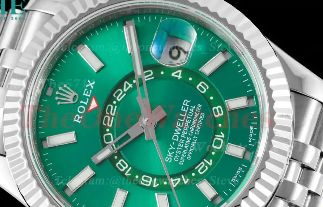 SkyDweller 42mm SS SS Green Dial JWF A9001