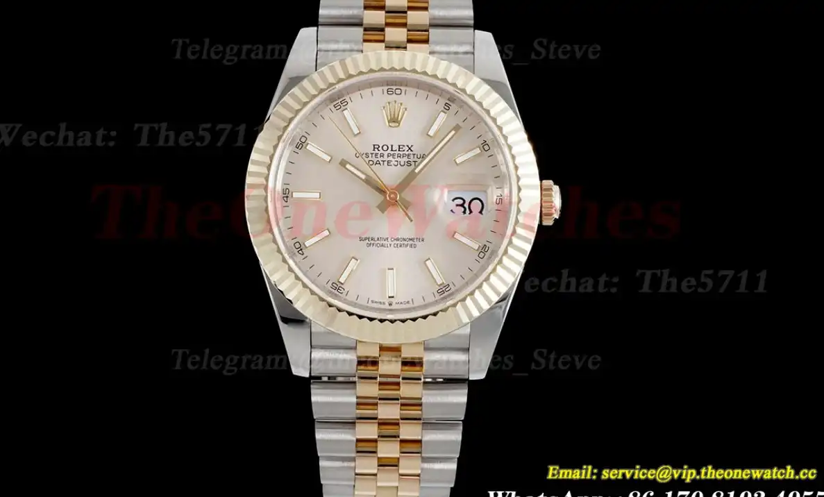 Datejust 126233 36MM Jub 904L Silver Stk SS YG Wrapped GMF VR3235