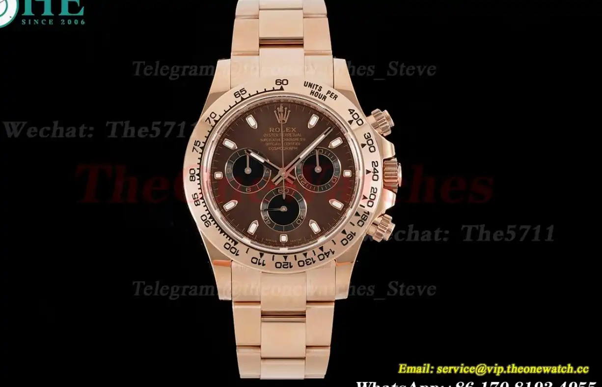 Daytona 116505 RG RG Brown Stk 904L BTF SA4130