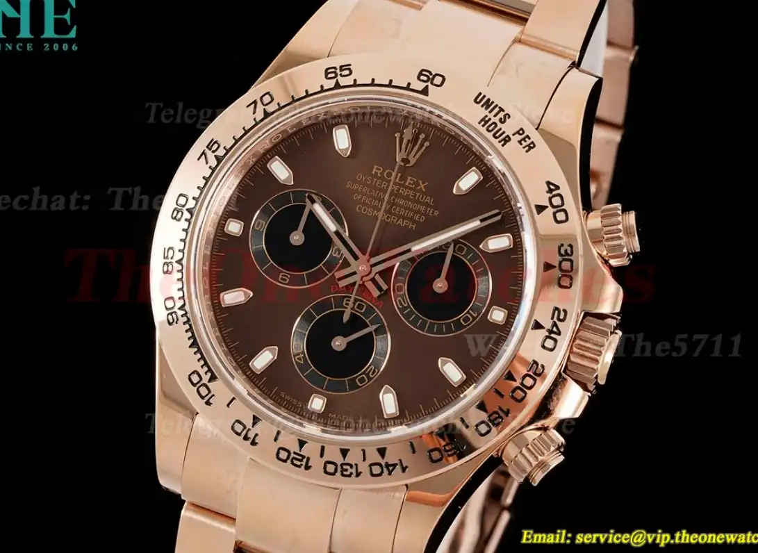 Daytona 116505 RG RG Brown Stk 904L BTF SA4130