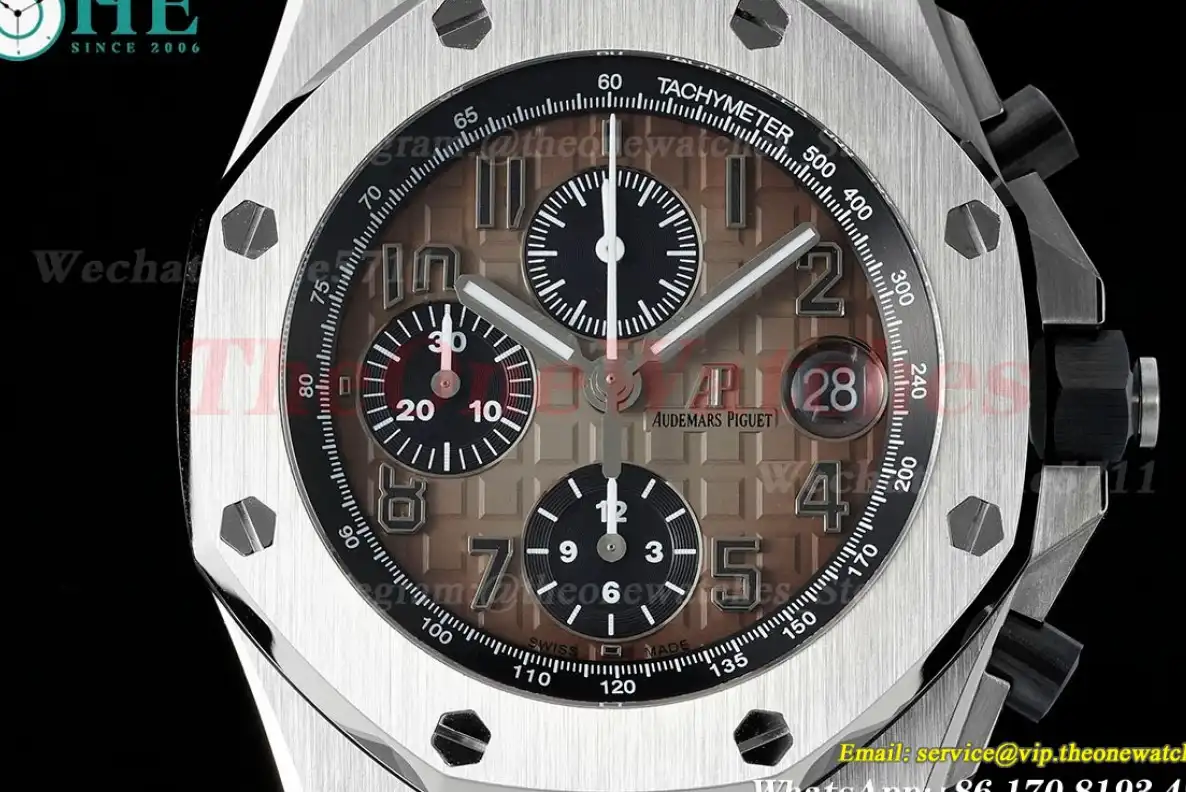 Royal Oak Offshore 42mm SS SS Brown Blk APF A3126