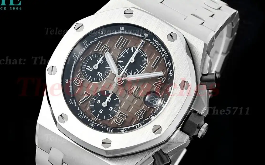 Royal Oak Offshore 42mm SS SS Brown Blk APF A3126