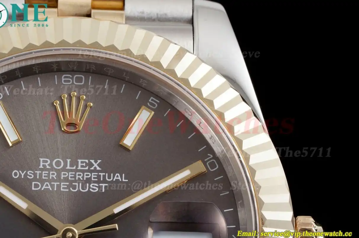 Datejust 126233 36MM Jub 904L Grey Stk SS YG Wrapped GMF VR3235