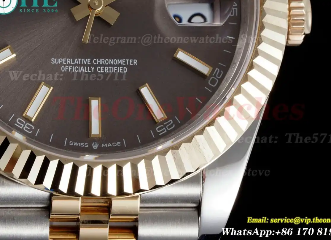 Datejust 126233 36MM Jub 904L Grey Stk SS YG Wrapped GMF VR3235