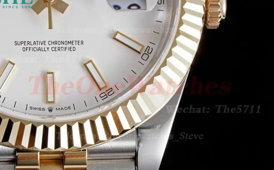 Datejust 126233 36MM Jub 904L White Stk SS YG Wrapped GMF VR3235