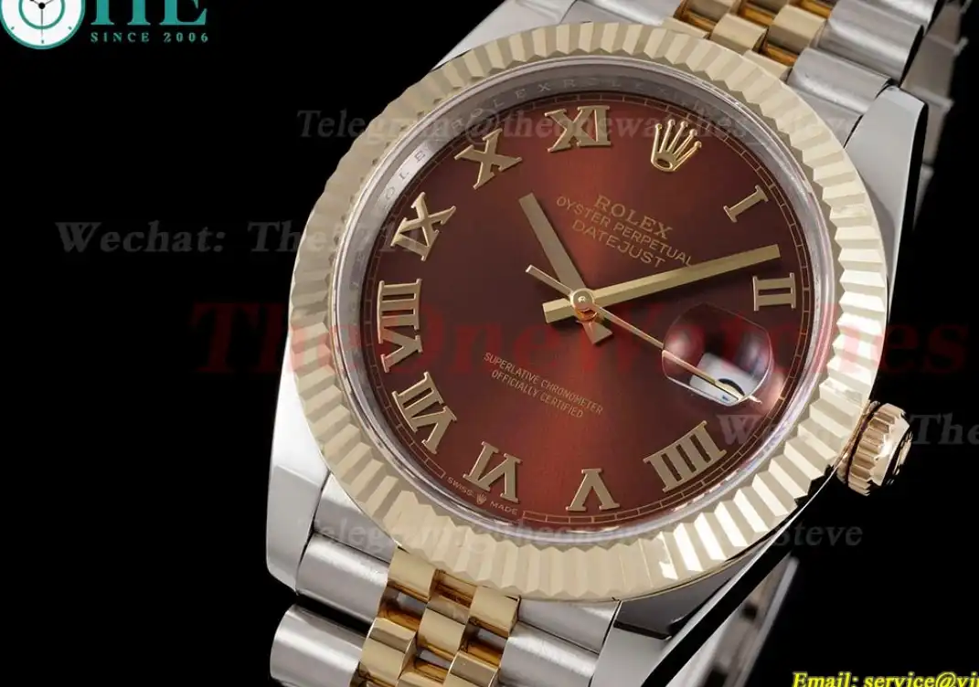 Datejust 126233 36MM Jub 904L Red Rmn SS YG Wrapped GMF A2824