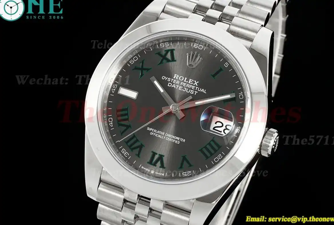 Datejust 126300 41mm Jub SS SS Grey Dial VSF VS3235