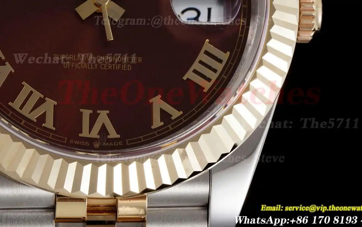 Datejust 126233 36MM Jub 904L Red Rmn SS YG Wrapped GMF A2824