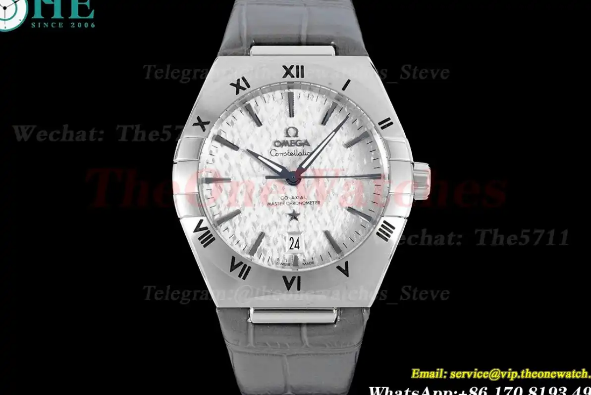 Constellation 39mm SS LE White Textured Dial ORF A8800