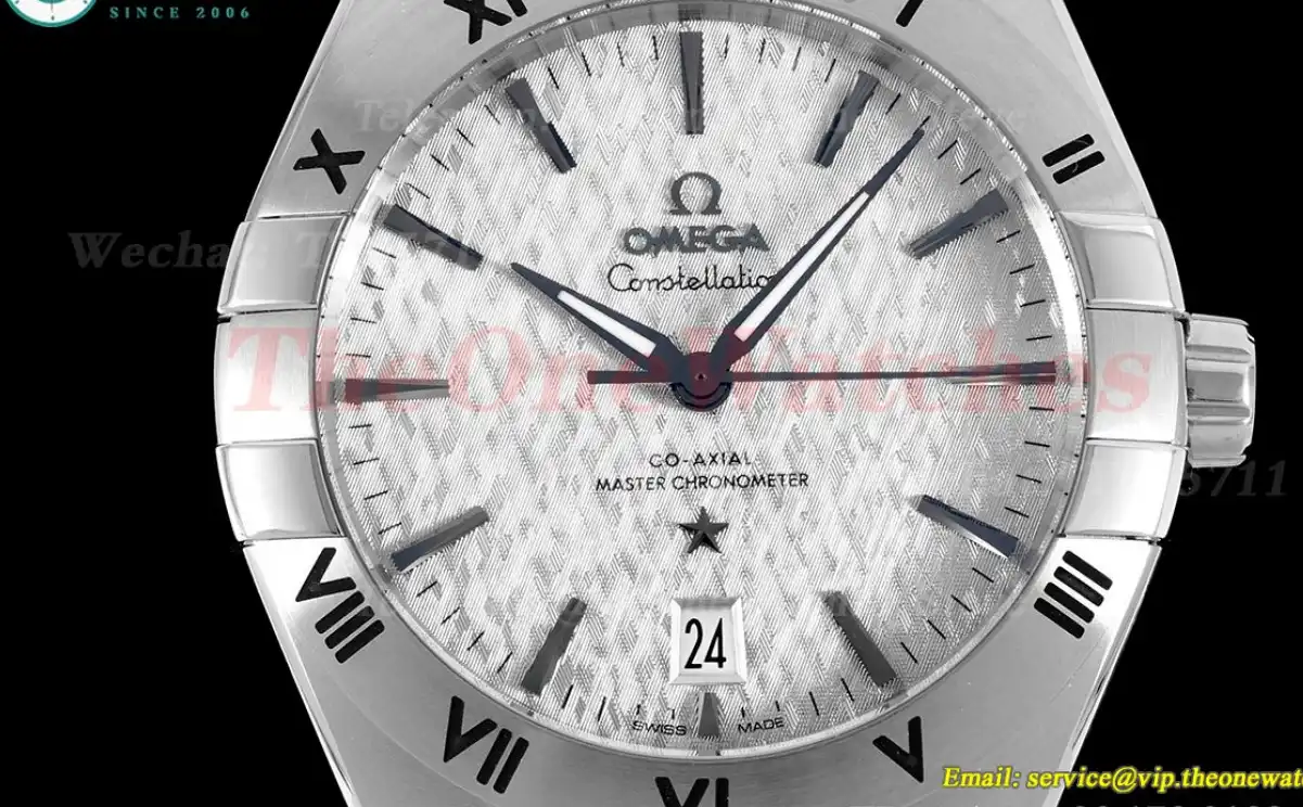 Constellation 39mm SS LE White Textured Dial ORF A8800