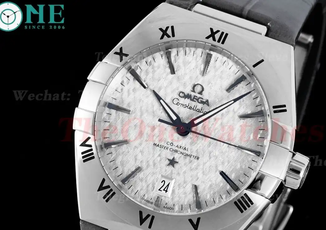 Constellation 39mm SS LE White Textured Dial ORF A8800