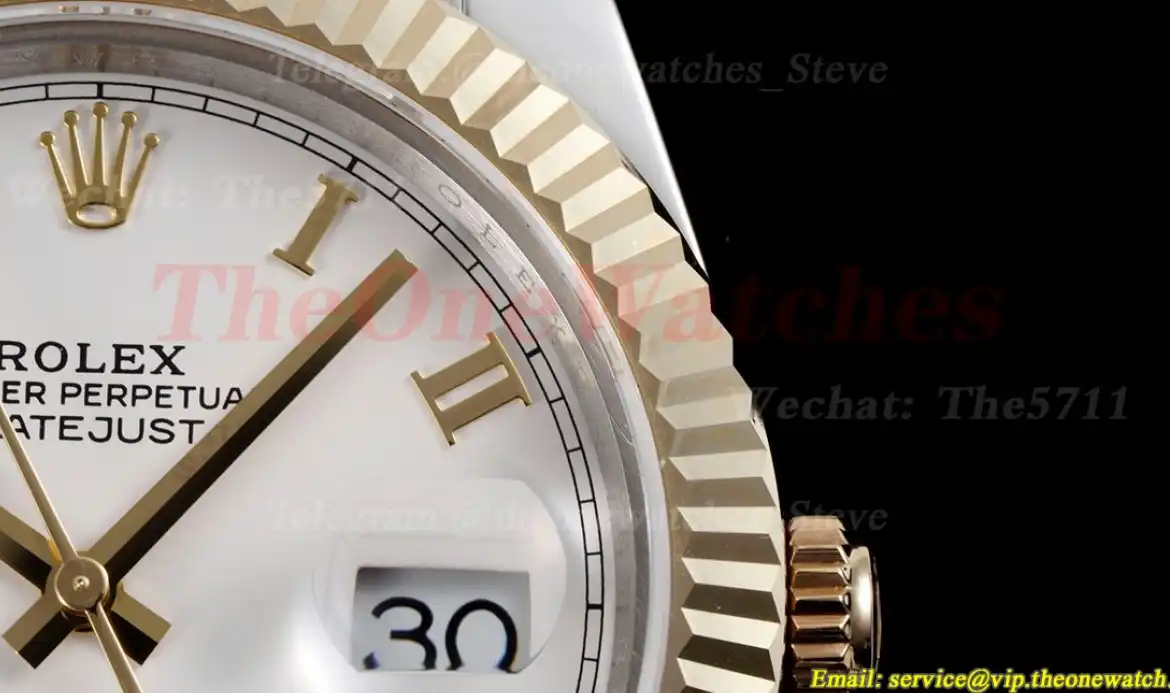 Datejust 126233 36MM Jub 904L White Rmn SS YG Wrapped GMF A2824