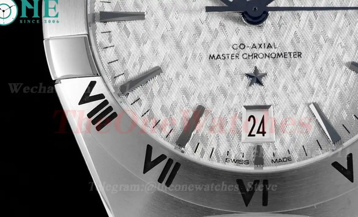 Constellation 39mm SS LE White Textured Dial ORF A8800