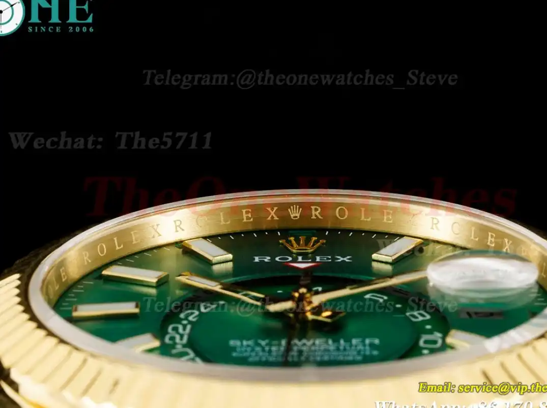 SkyDweller 42mm YG YG Green Dial JWF A9001