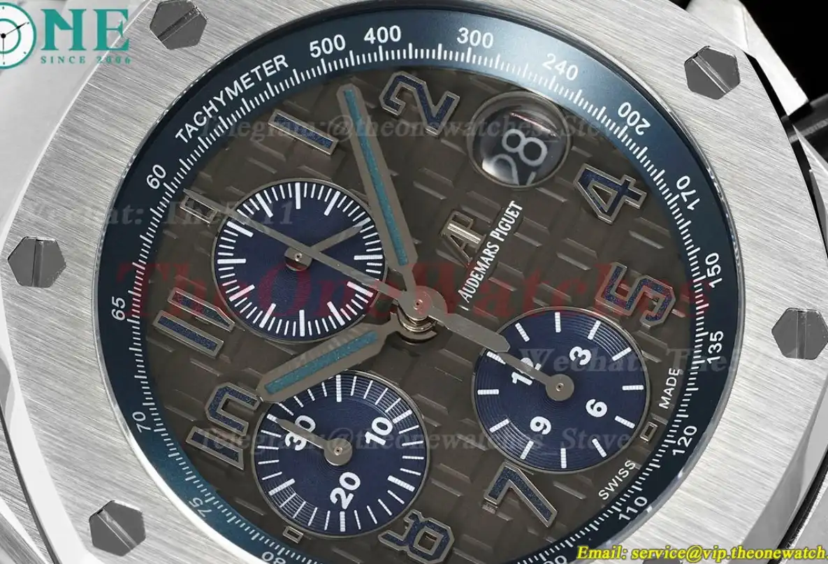 Royal Oak Offshore 42mm SS SS Grey Blue APF A3126