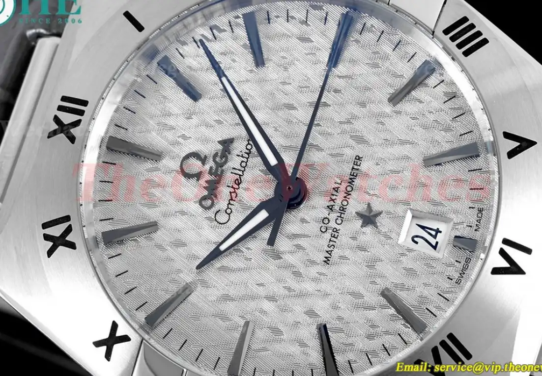 Constellation 39mm SS LE White Textured Dial ORF A8800