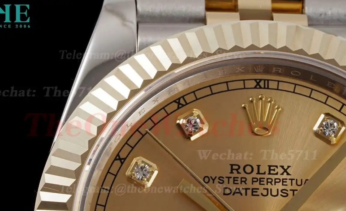 Datejust 126233 36MM Jub 904L Gold Dia SS YG Wrapped GMF A2824