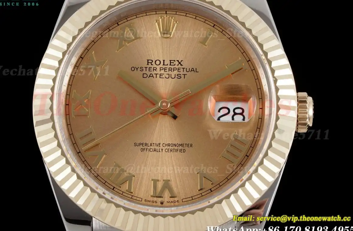 Datejust 126233 36MM Jub 904L Gold Rmn SS YG Wrapped GMF A2824