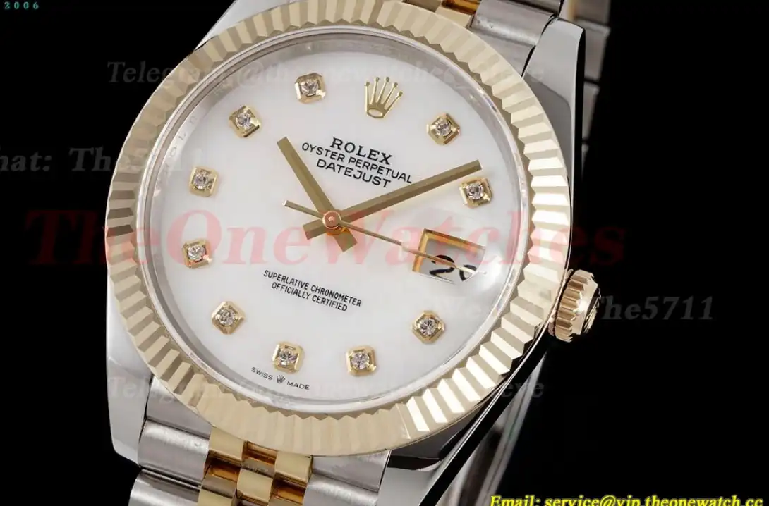 Datejust 126233 36MM Jub 904L Mop Dia SS YG Wrapped GMF A2824