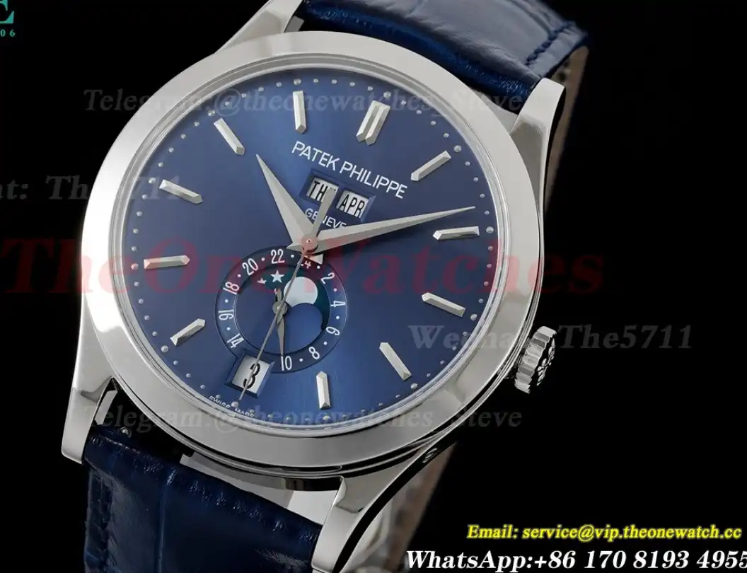 Annual Cal. Moonphase Ref.5396 SS LE Blue St ZF A324