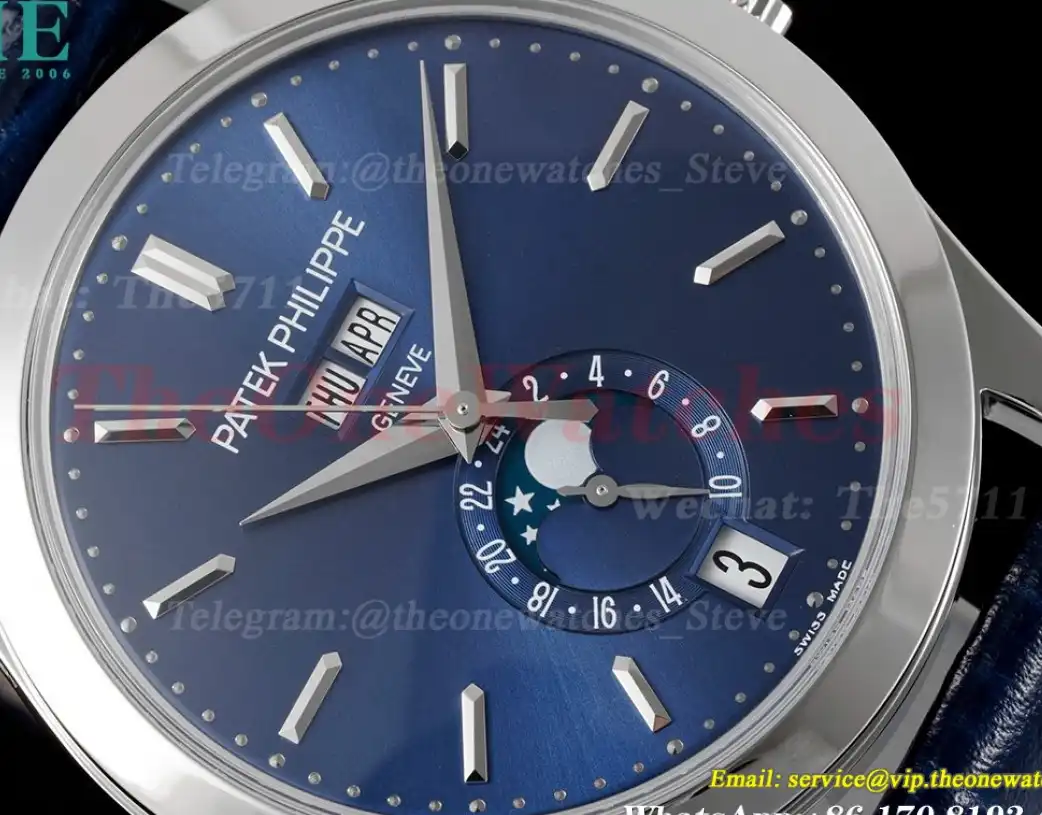 Annual Cal. Moonphase Ref.5396 SS LE Blue St ZF A324