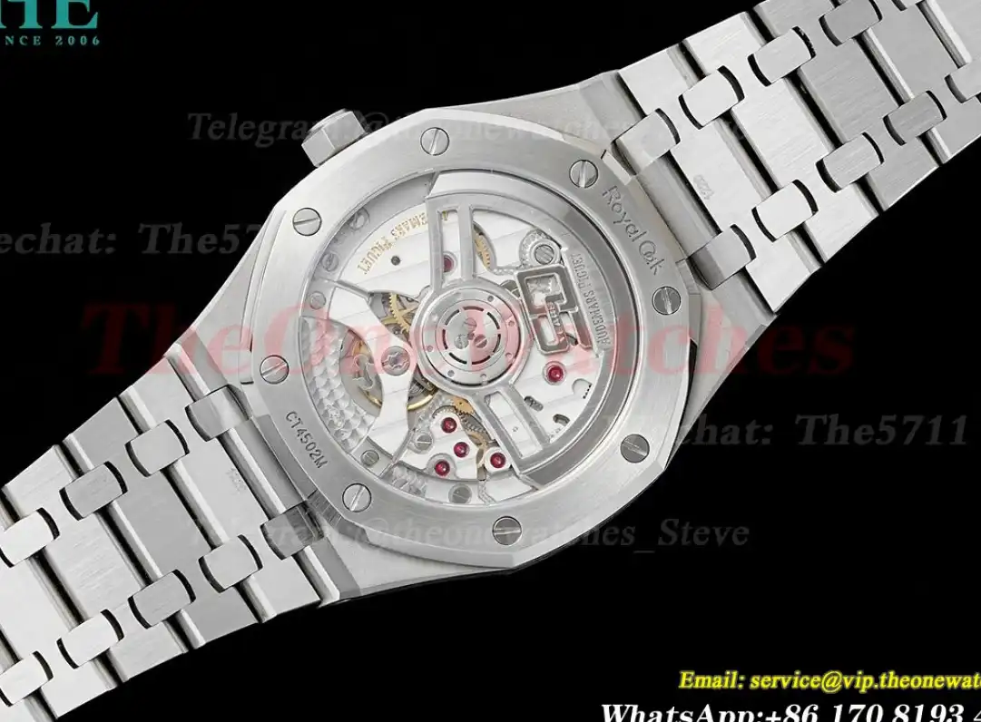 Royal Oak 50th Anniverary 41mm 15510 SS SS White Stk ZF A4302