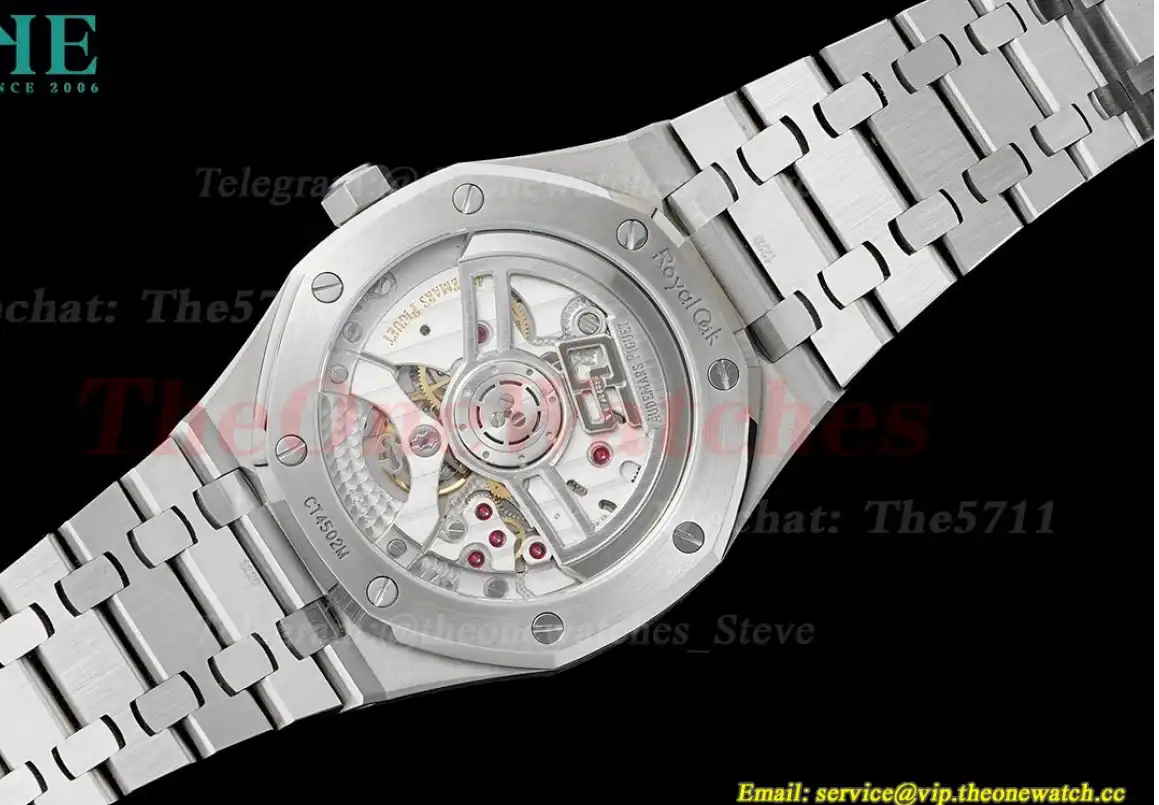 Royal Oak 50th Anniverary 41mm 15510 SS SS Grey Stk ZF A4302