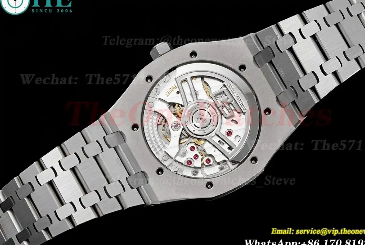 Royal Oak 50th Anniverary 41mm 15510 SS SS White Stk ZF A4302