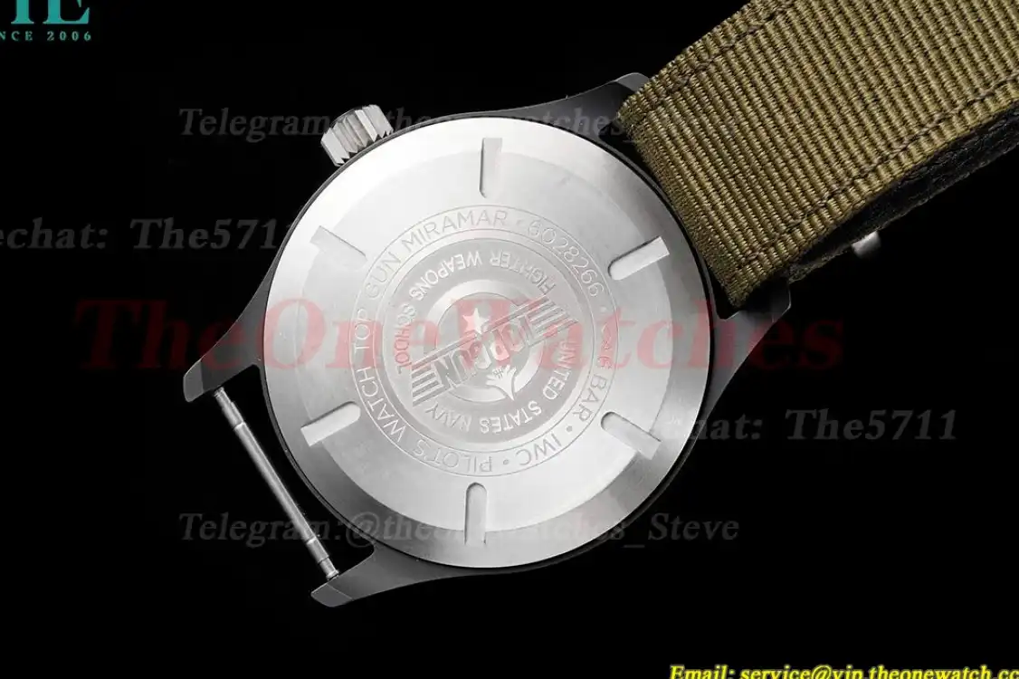 Mark XVIII Top Gun 41mm CER NY Black Dial ZF A32111