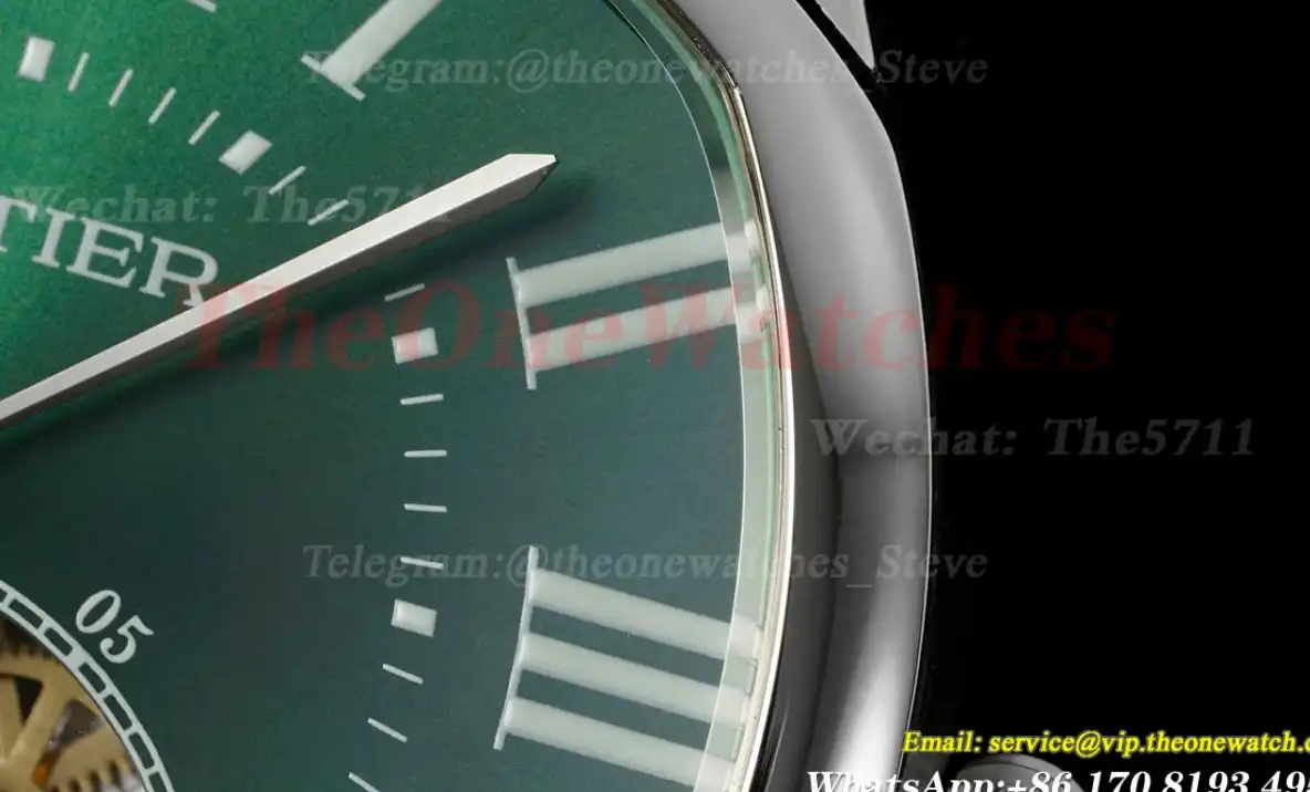 Drive De Cartier 40mm SS LE Green Dial RMSF Tourb