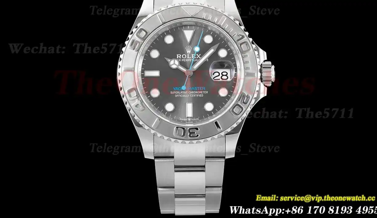 Yacht-Master 126622 40mm SS SS Grey Dot C+S VR3235