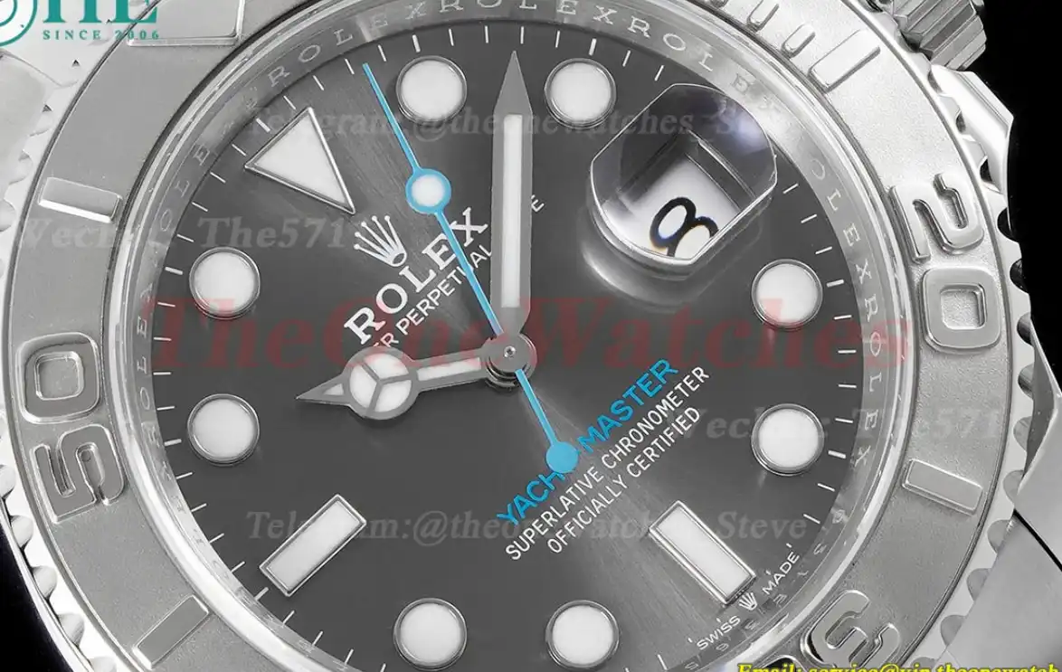 Yacht-Master 126622 40mm SS SS Grey Dot C+S VR3235