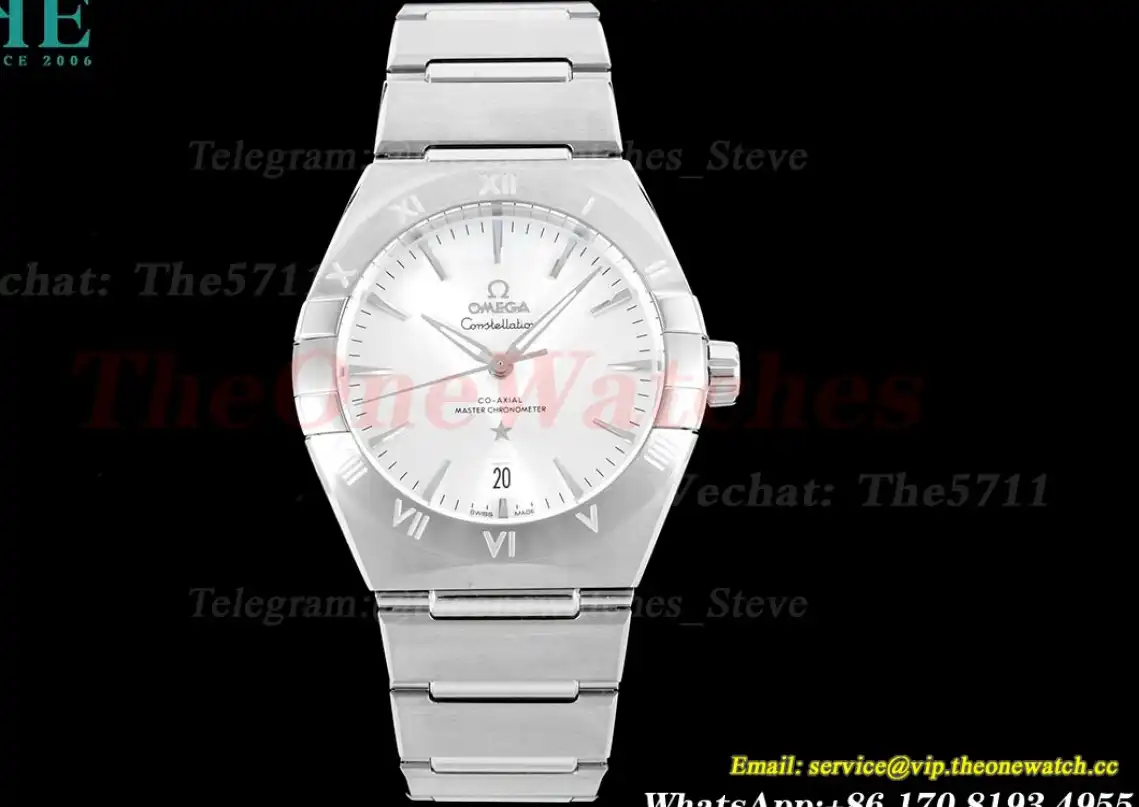 Constellation 39mm SS SS Silver Stk ORF A8800