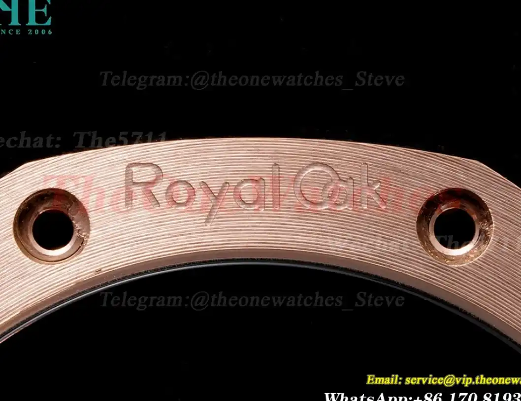 Royal Oak 15510 41mm RG LE Blue Stk BF A4302