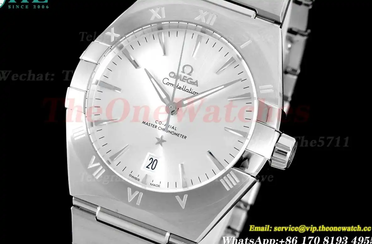 Constellation 39mm SS SS Silver Stk ORF A8800