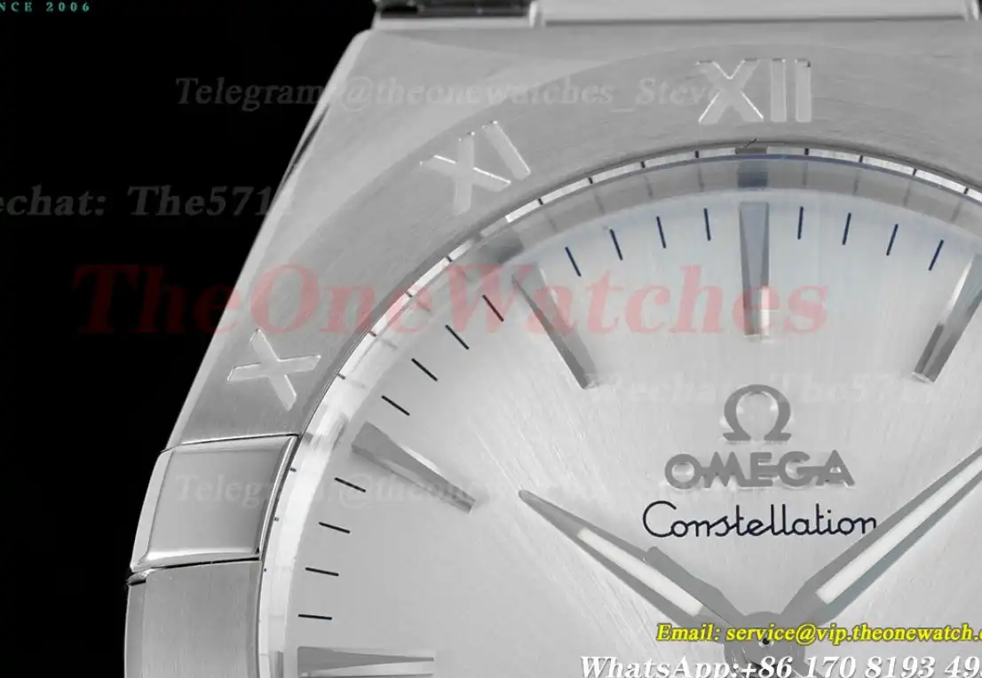 Constellation 39mm SS SS Silver Stk ORF A8800