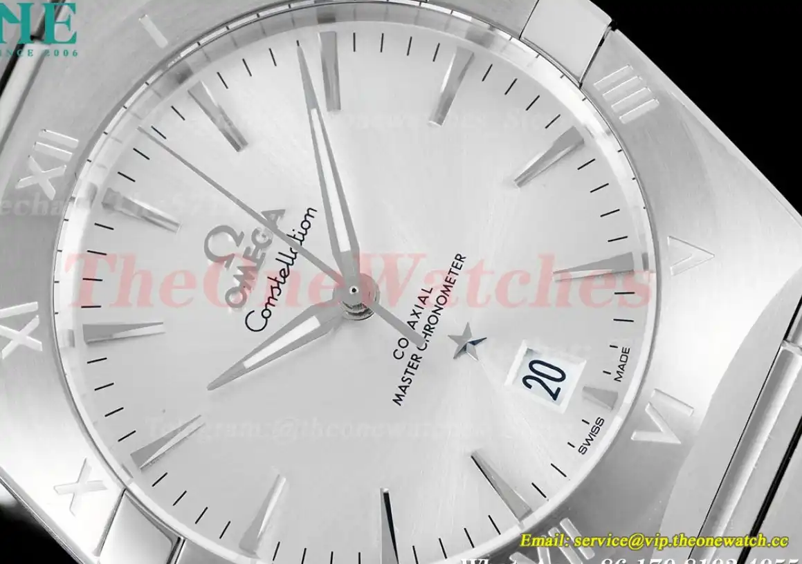 Constellation 39mm SS SS Silver Stk ORF A8800