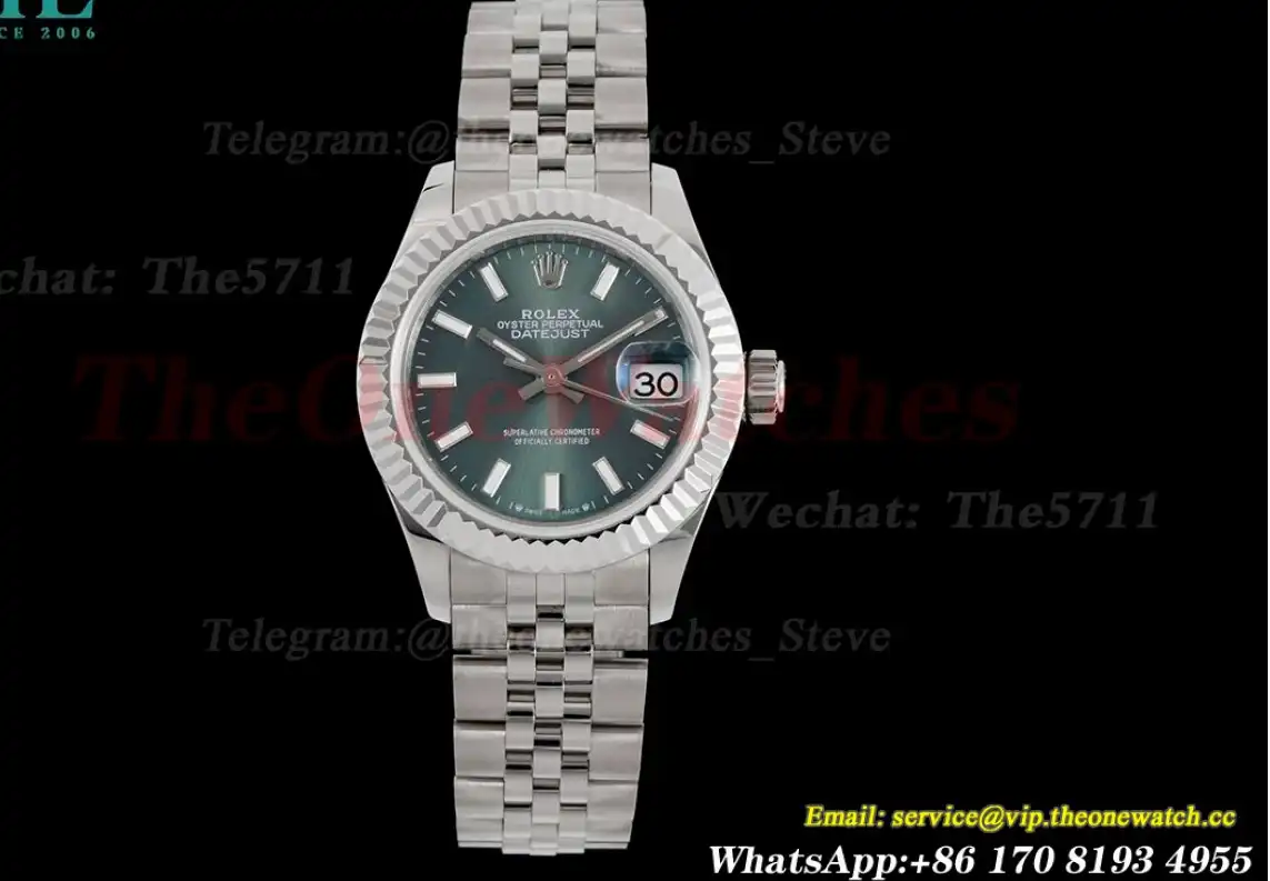 Datejust 279174 28MM Jub 904L Green Stk SS SS GMF A2671