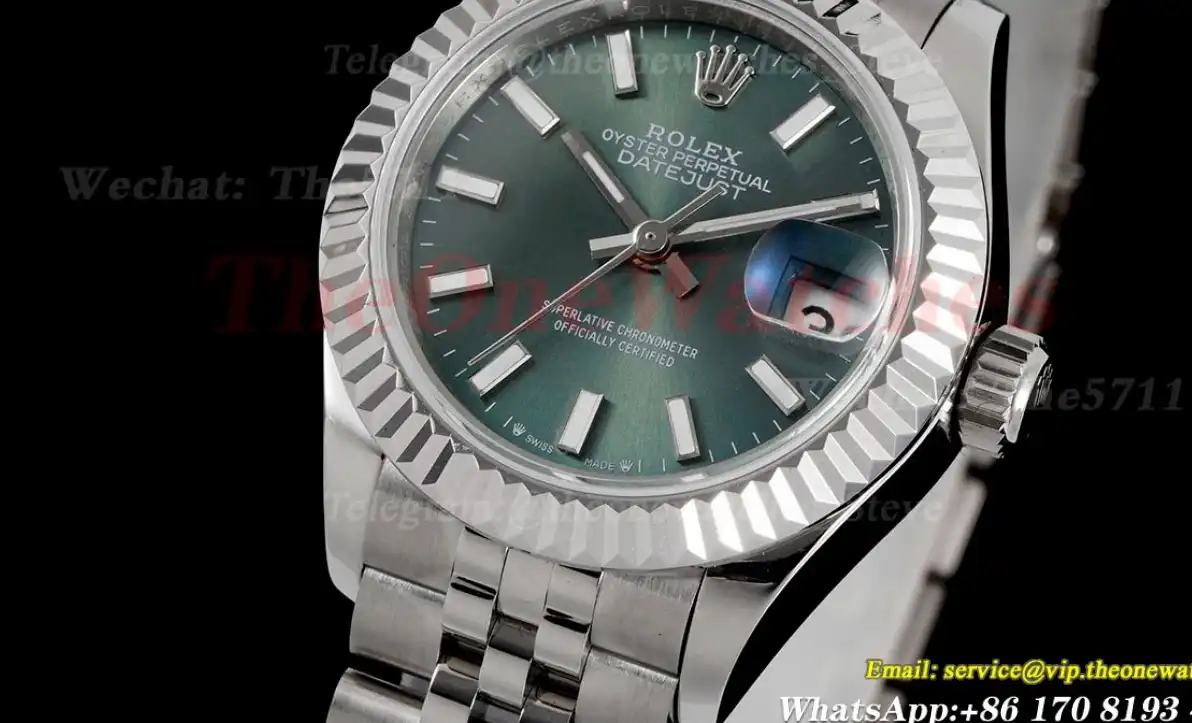 Datejust 279174 28MM Jub 904L Green Stk SS SS GMF A2671