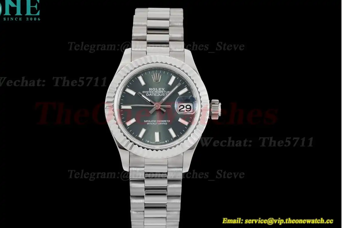 Datejust 279174 28mm Pres SS SS Green Dial GMF A2671