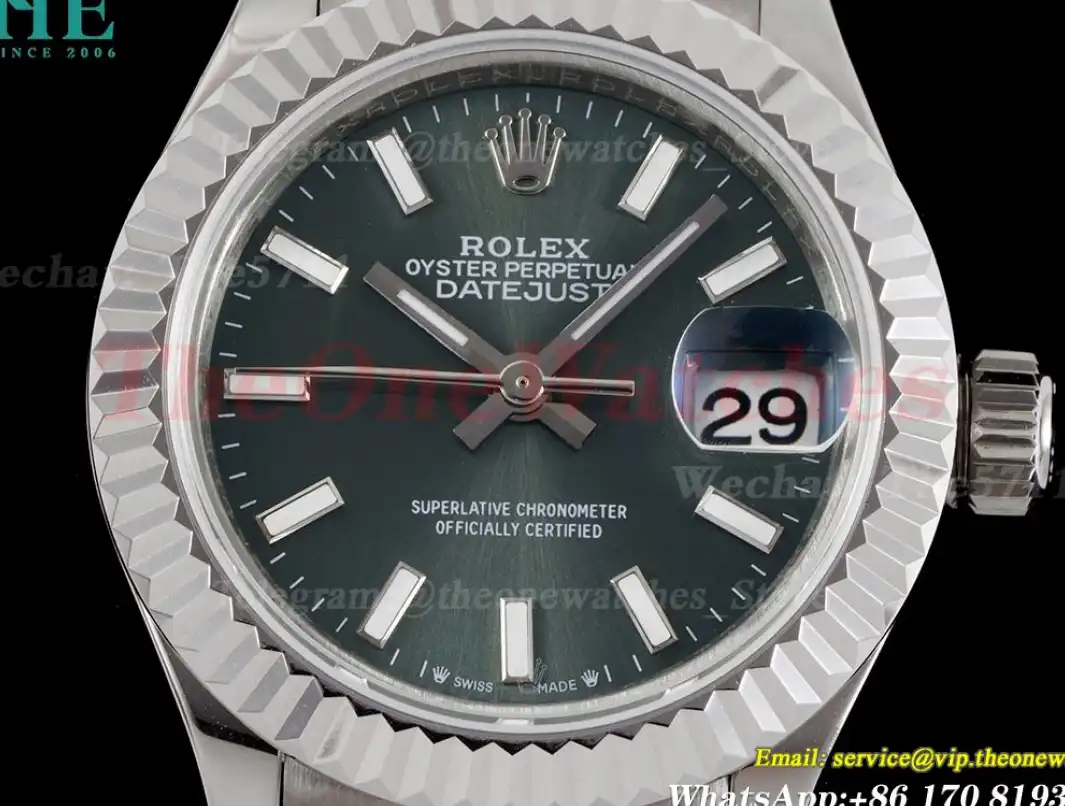 Datejust 279174 28mm Pres SS SS Green Dial GMF A2671