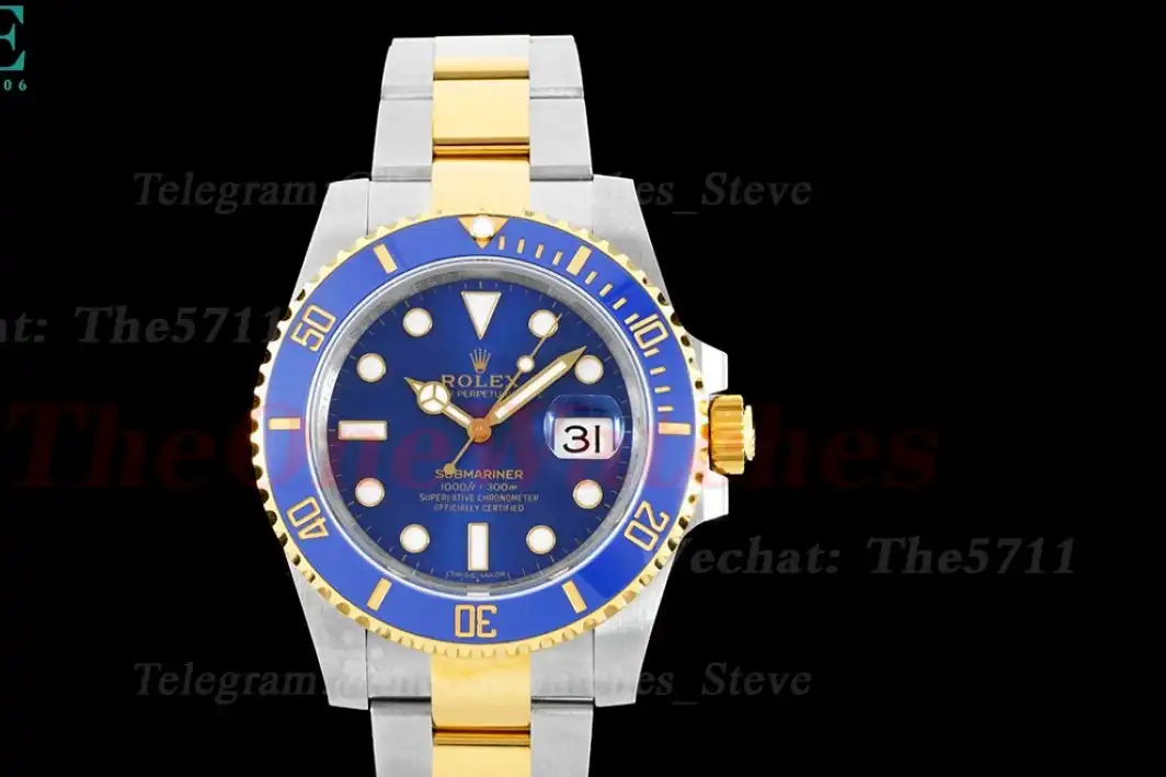 Submariner 116613LB Bluesy 40mm 904L YG SS Blue King VS3135