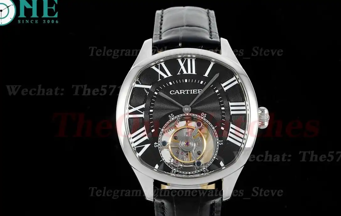 Drive De Cartier 40mm SS LE Black Dial RMSF Tourb