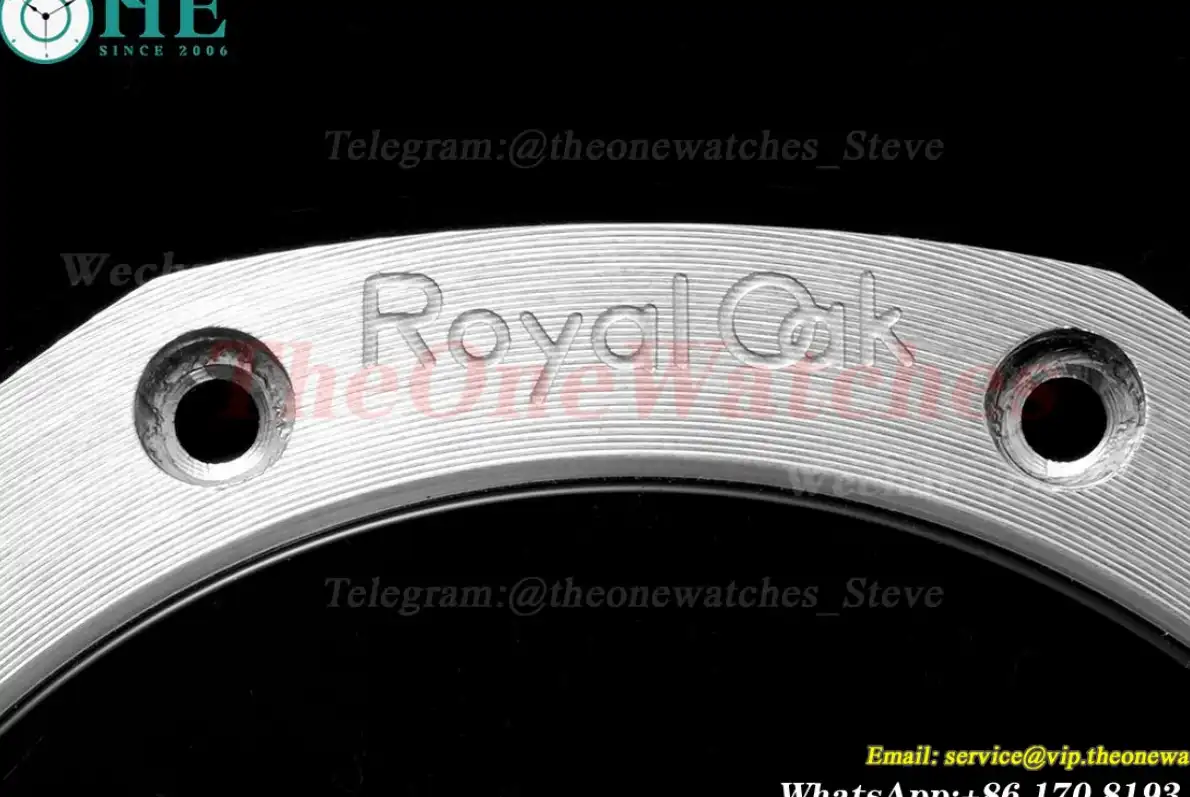 Royal Oak 15510 41mm SS SS Blue Stk BF A4302