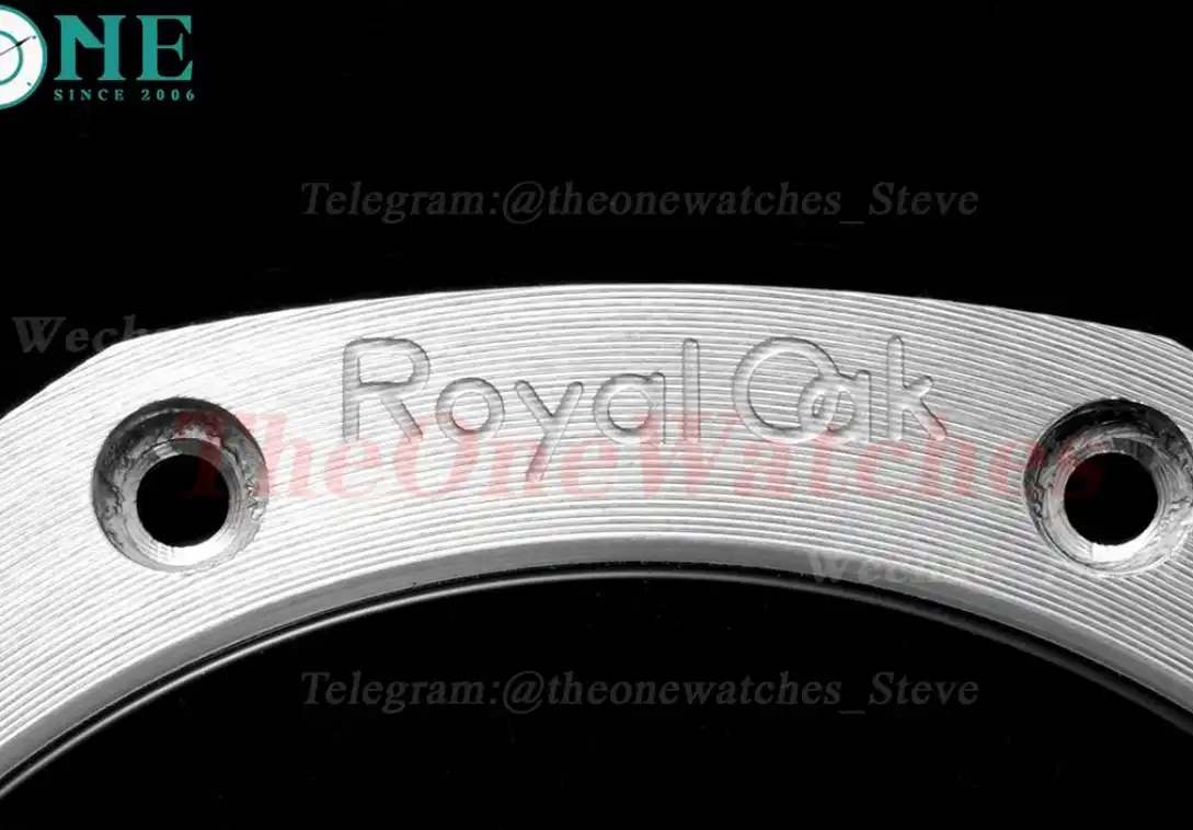 Royal Oak 15510 41mm SS SS Black Stk BF A4302