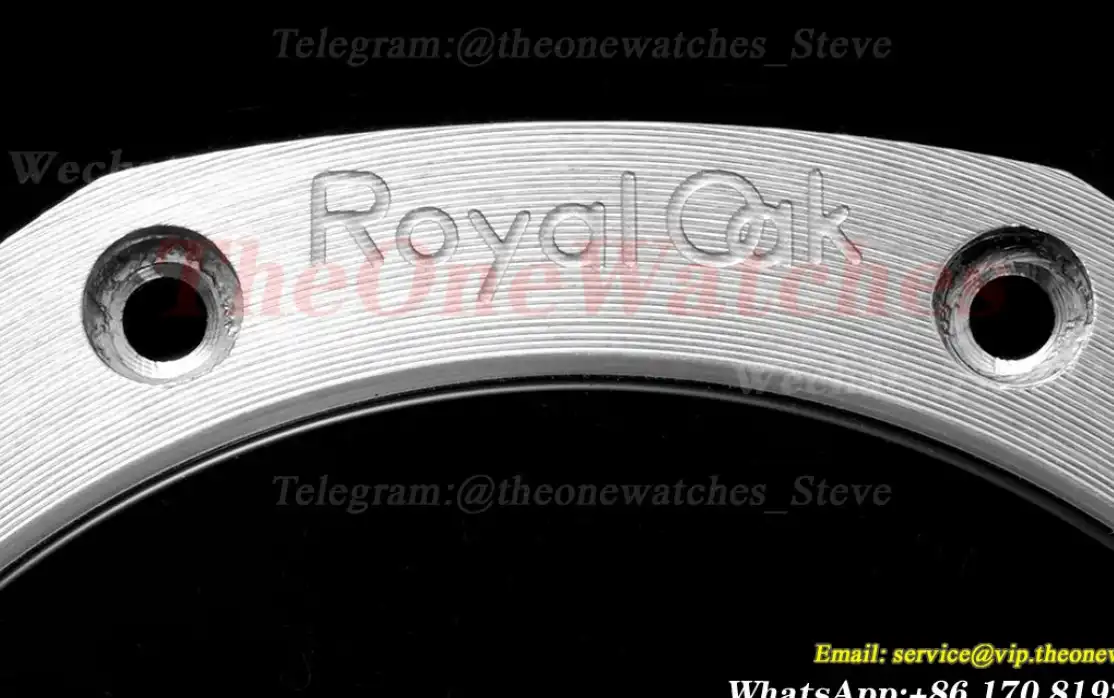 Royal Oak 15510 41mm SS SS Green Stk BF A4302