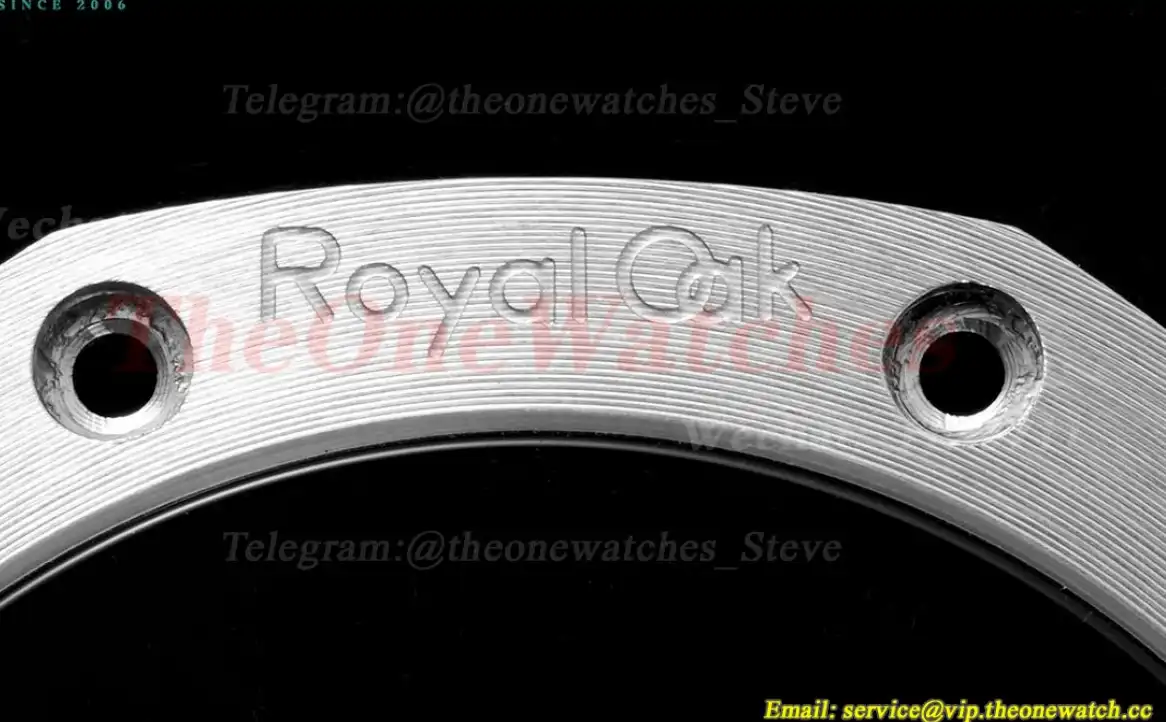 Royal Oak 15510 41mm SS SS White Stk BF A4302