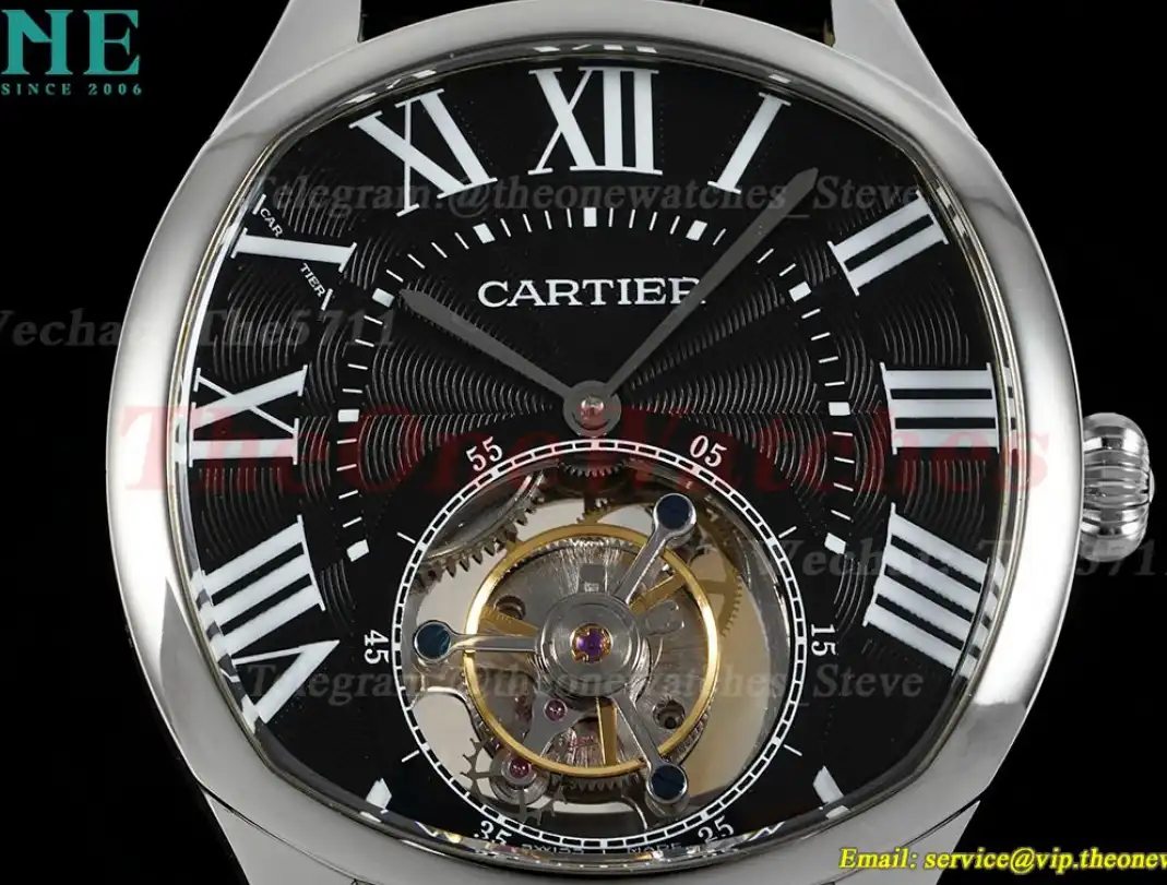 Drive De Cartier 40mm SS LE Black Dial RMSF Tourb