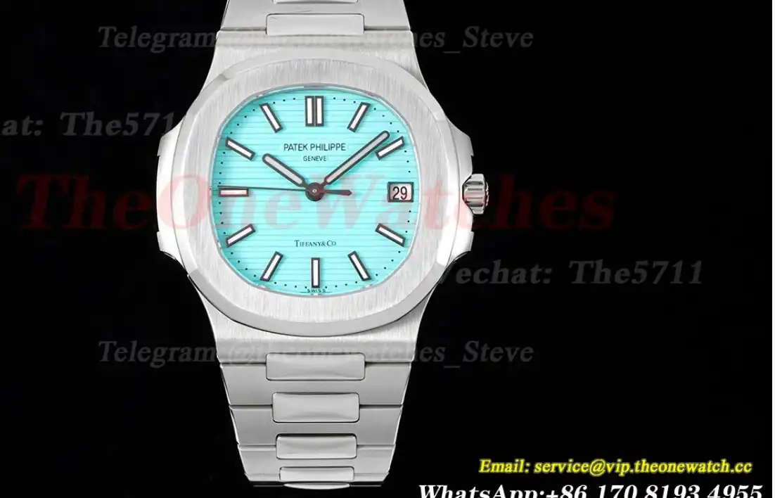 Nautilus 40mm 5711 Tiffany Blue SS SS GRF 324SC